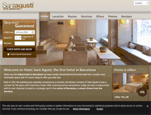 Tablet Screenshot of hotelsa.com